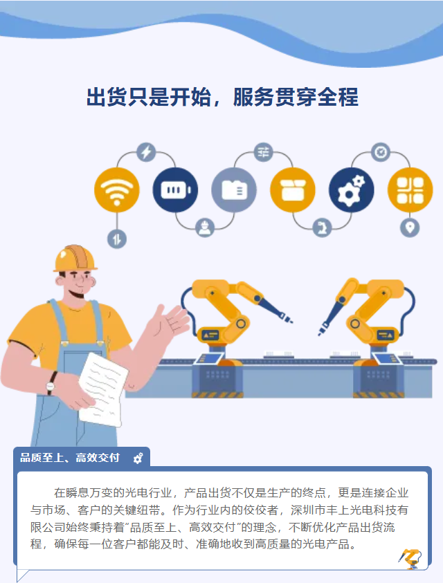 從產(chǎn)品到服務：豐上光電的高效出貨與價值傳遞